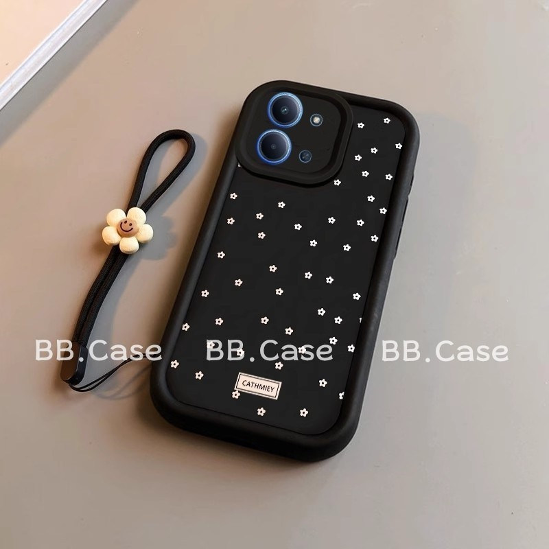 Còn hàng Vỏ OPPO A6 Pro OPPOA6 A5i Pro 4G 5G Mới Tươi Thời trang Hoạt hình dễ thương Hoa Cúc Bao gồm tất cả Vỏ điện thoại chống sốc có dây buộc 2025