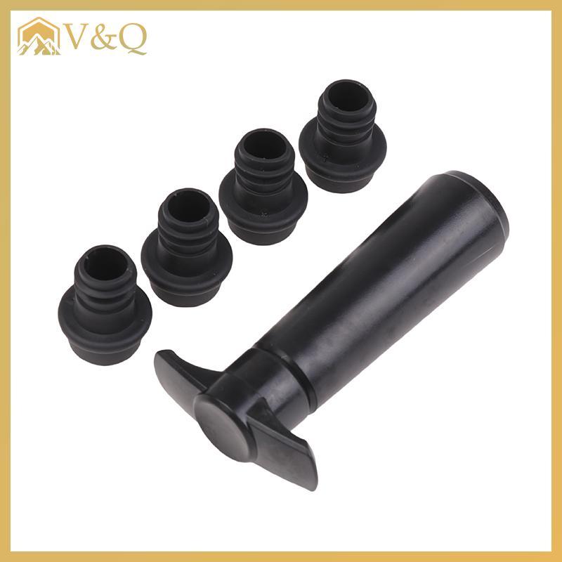 Littleloves1 Wine Saver Bơm chân không Hướng dẫn sử dụng Nút chặn rượu vang với 4 nút chân không có thể tái sử dụng Nút chai rượu vang Nút niêm phong Giữ rượu tươi VN