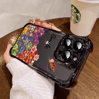 Ốp điện thoại hình cầu vồng 3 in1 cho Honor 400 Smart 5G 400 Lite 400 PRO 100 PRO 200 300 PRO 300U Vỏ điện thoại Vỏ bảo vệ mềm chống rơi