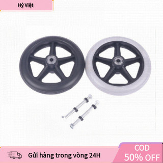 [Hỷ]Bánh Xe Lăn Trước Thay Thế Chống Mòn esp 6 7 8 inch