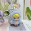 HK1 Molly Pocket Friends Series Vinyl Sang Trọng Túi Charm nhồi bông đồ chơi sang trọng đồ chơi cho trẻ em gái KH1
