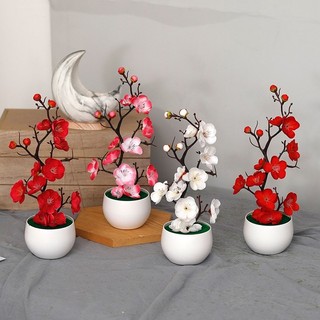 Hoa Mai Giả Đào Cây Cảnh Bonsai Trang Trí Tết Để Bàn May Mắn Quà Tặng Tân Gia Chậu Nhỏ Lụa Cao Cấp Như Thật Decor Phòng Khách Văn Phòng Làm Việc Mẫu Mới Đẹp Lung Linh Đạo Cụ Chụp Ảnh Sự Kiện Lễ Hội Cưới Hỏi Sang Trọng Nội Thất Nhựa
