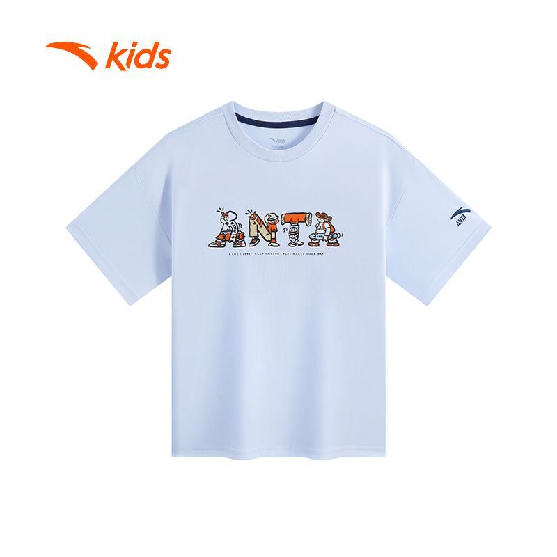 Áo Phông Ngắn Tay Bé Trai ANTA Kids 3525C8103