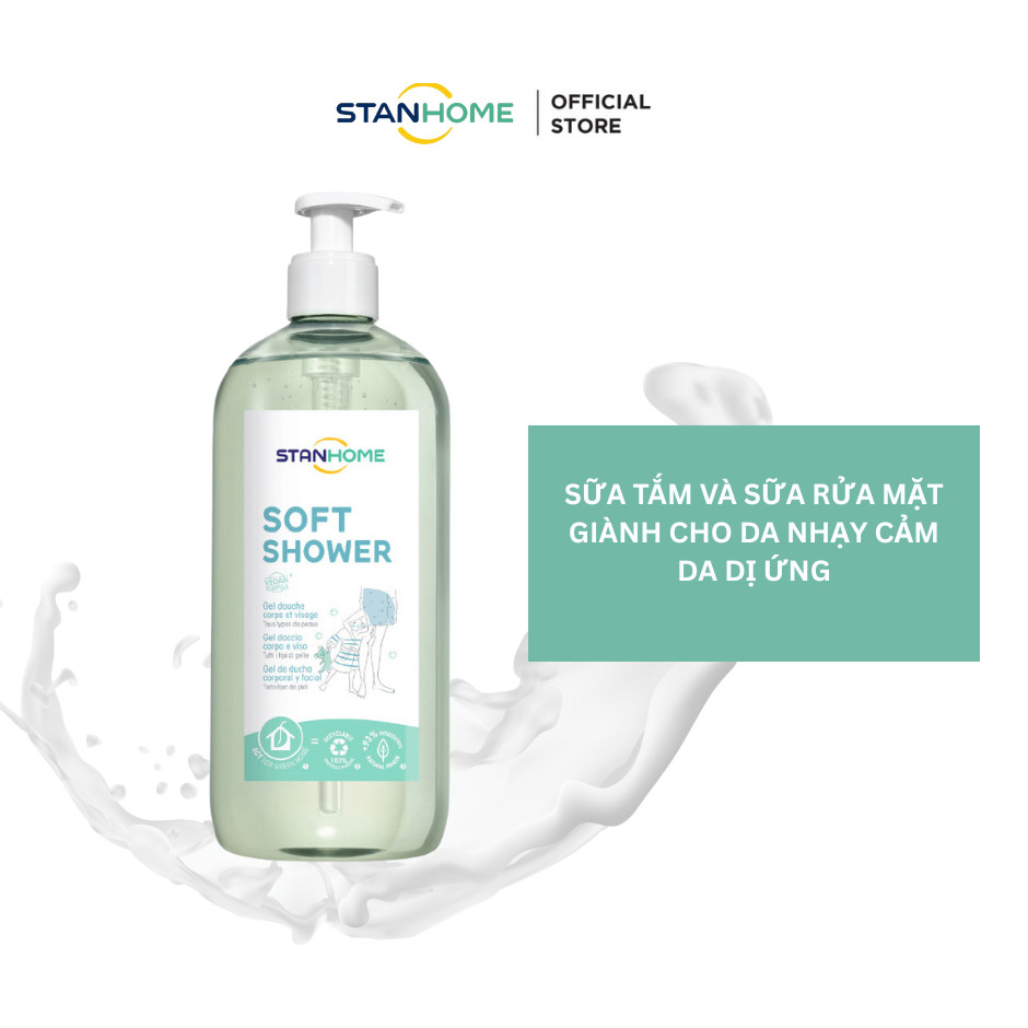 Sữa Tắm Stanhome 740Ml Soft Shower Cho Da Khô - Hình Ảnh Thực Tế