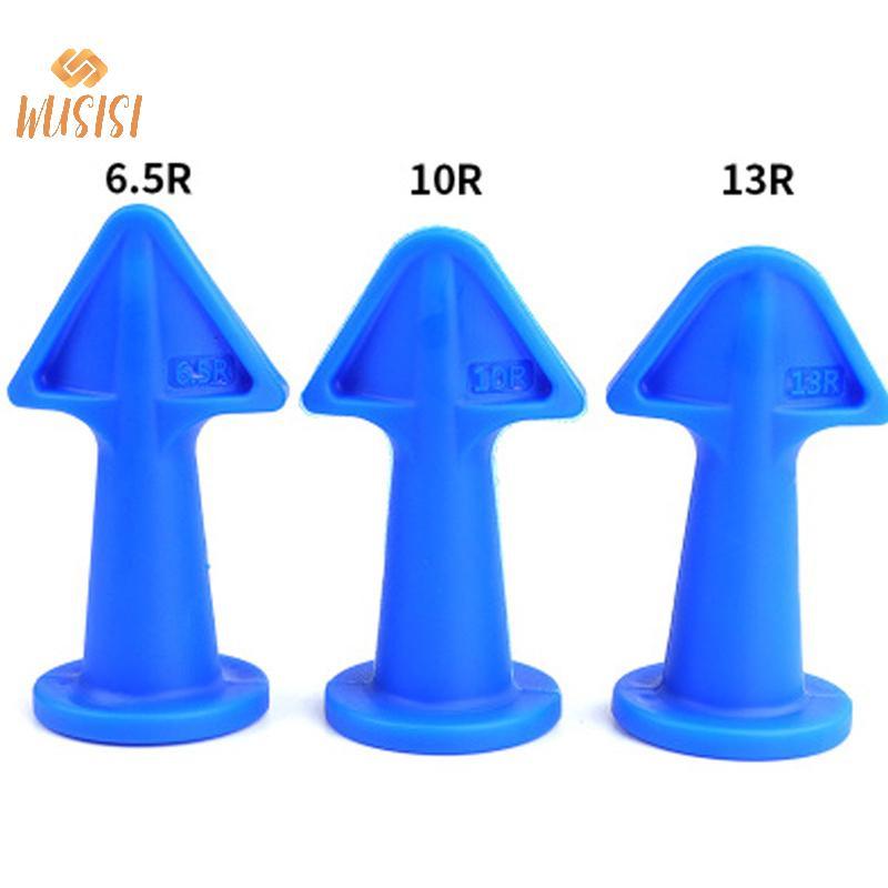 [WUSISI] 3 Dụng cụ bôi vòi phun Caulk Silicone Dụng cụ bịt kín Hoàn thiện vữa Bộ dụng cụ cạo sàn gạch làm sạch bụi bẩn Thìa MỚI