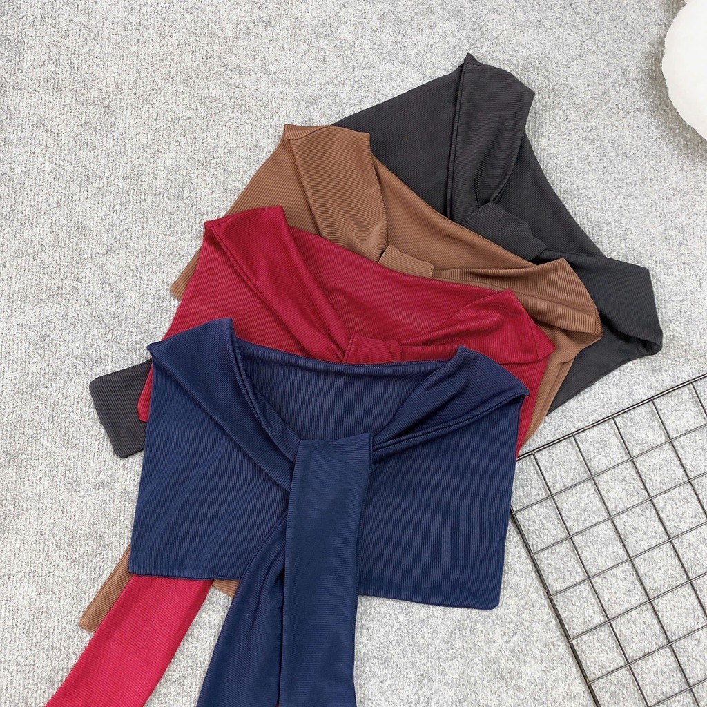 Khăn thủy thủ nữ kiểu Hàn – Choàng nhẹ là xinh, nâng tầm outfit mọi ngày A195