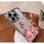 ốp lưng iphone Bảo vệ bốn góc gấu hồng Cho Iphone 7 xs xr 11 12 13 14 15 16 Pro Max Plus
