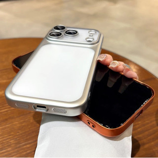 Dành Cho iphone17promax Ốp Lưng Mỏng Mờ Cứng Điện Thoại Cho iPhone 17 Pro Max 17Promax Có Bảo Vệ Ống Kính Vỏ Mỏng Chống Sốc