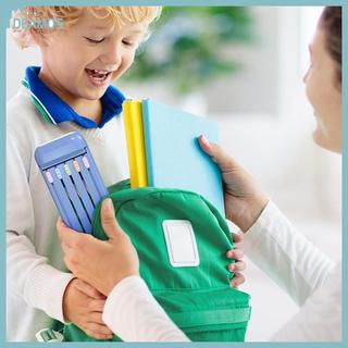 DE Sinh Viên Văn Phòng Phẩm Bộ 5 x Bút Chì Tẩy Thước ABS Cho Ốp Lưng Porta