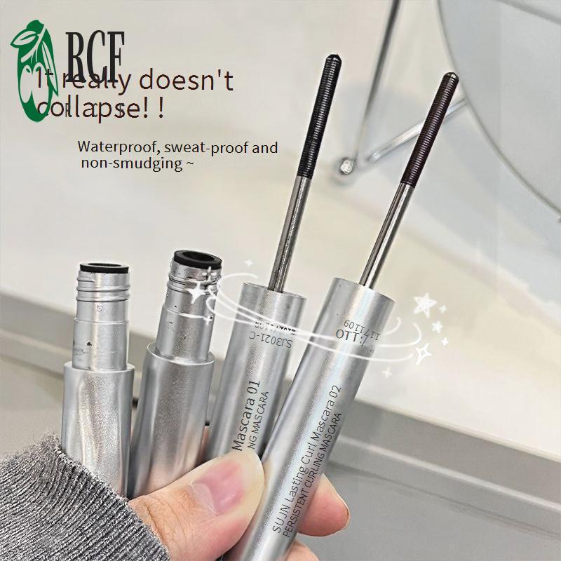 Mascara ống thép không thấm nước - Sợi lụa 3D chống nhòe cho lông mi uốn dày