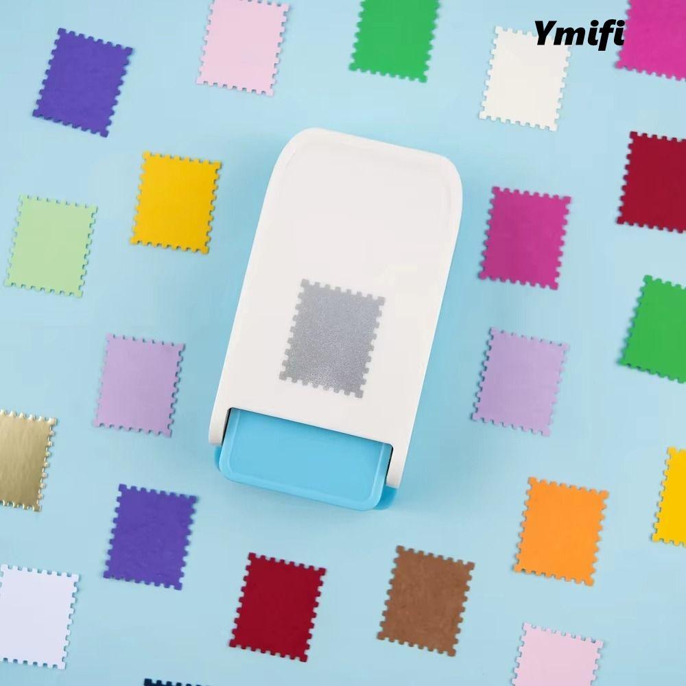 YMIFI Stamp Border Punch, Embosser DIY Crafts Stamp Embossing Machine, Tinh Tế Tiết Kiệm Nhân Công Handmade Tem Răng Puncher Cho Giấy Thủ Công Thêu Sò