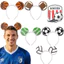 Trang trí trận đấu World Cup Băng đô theo chủ đề bóng đá Trang phục dự tiệc Phụ kiện tóc Quà tặng