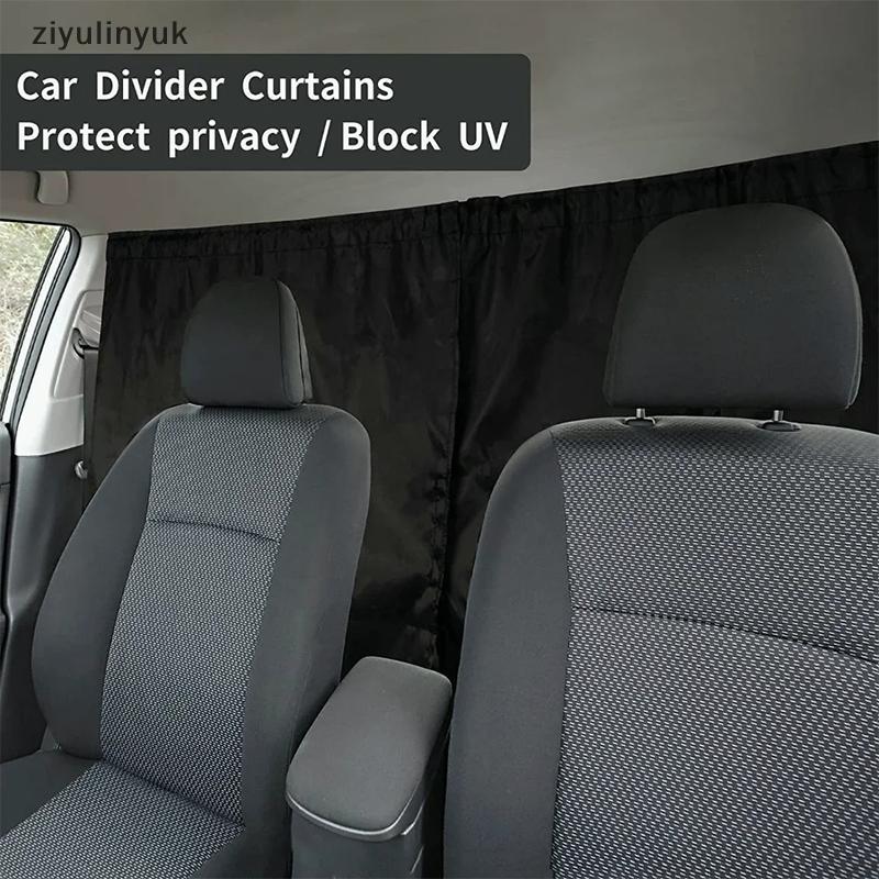 Ziyulinyuk 1 / 2 Cái / bộ Rèm che nắng riêng tư Taxi Xe cách ly Rèm bảo vệ vách ngăn Xe thương mại Phụ kiện ô tô EN