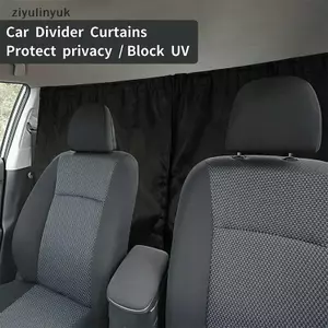 Ziyulinyuk 1 / 2 Cái / bộ Rèm che nắng riêng tư Taxi Xe cách ly Rèm bảo vệ vách ngăn Xe thương mại Phụ kiện ô tô EN