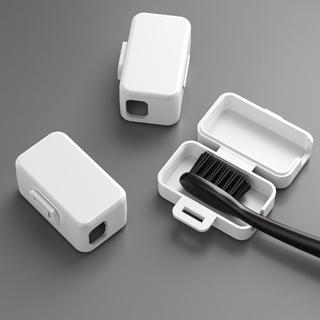 RO > Hộp đựng bàn chải đánh răng du lịch di động - Vỏ nhựa chống nước có nắp để đựng bàn chải đánh răng, sử dụng tại nhà & ngoài trời Mới