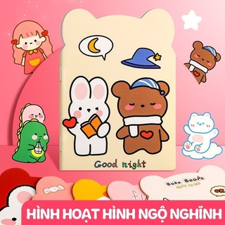 sổ tay set 20 cuốn mini cầm tay, kích thước A7 nhỏ gọn dễ thương, trang kẻ ngang để ghi chép, văn phòng phẩm học sinh