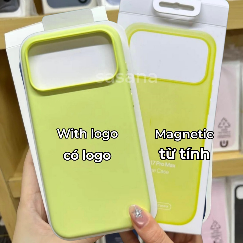 [Chính thức 1: 1] Silicon lỏng từ tính cho iphone 17ProMax / 17Pro / 17Air / 17 Vỏ điện thoại chất lượng cao Bật lên hoạt hình