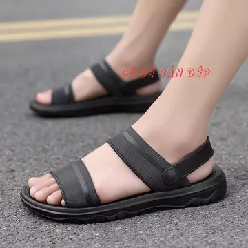 Dép quai hậu sandal nam dép đi biển nam dép nam quai hậu dép chống trượt Dép nam thời trang