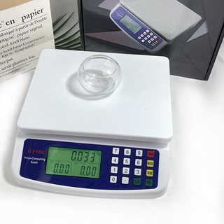 （COD） Cân Điện Tử 30kg DT580 - Cân Thực Phẩm Tính Giá Tiền - BẢO HÀNH
