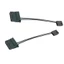 PCF * 2 5 Chiếc 4pin Quạt Chuyển Đổi Nguồn Cáp 10cm Linh Hoạt Máy Tính Hệ Thống Làm Mát Phụ Kiện