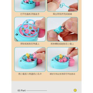 Máy Câu Mini Đồ Chơi Móng Vuốt Bắt Máy Câu Cá Tương Tác Cha Mẹ-Con Trẻ Em Đồ Chơi Giáo Dục