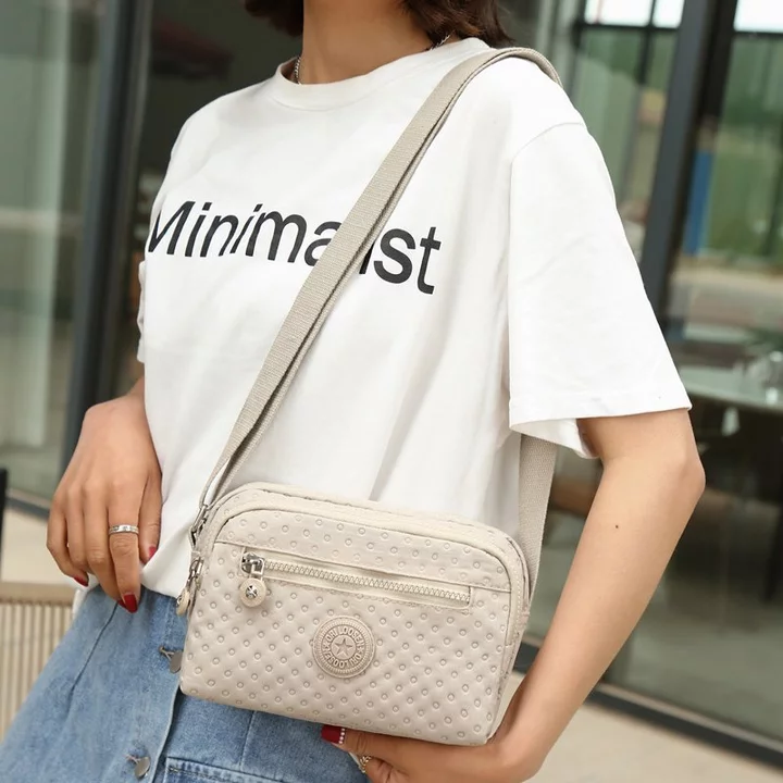 Women's Nylon Shoulder Bag – 4