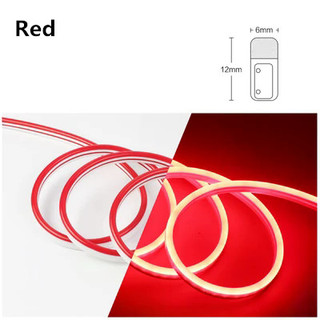 Led Neon Dải Ánh Sáng Dây Nẹp Flex Băng Silicon Thanh Chống Thấm Nước DIY Ký Hiệu Đỏ Xanh Xanh Vàng Hồng Trắng Ấm Trắng Đá Trắng