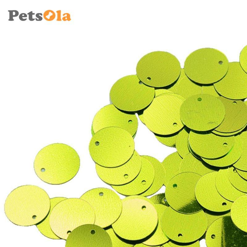 130 Miếng Sequin Tròn 16mm Kim Sa Lấp Lánh có Lỗ - DIY Trang Trí Quần Áo Cô Dâu và Phụ Kiện