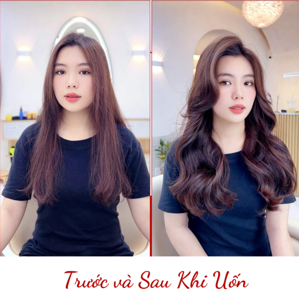 Thuốc uốn tóc tại nhà dành cho cả Nam và Nữ, có kèm dụng cụ và video hướng dẫn uốn | Trunghair
