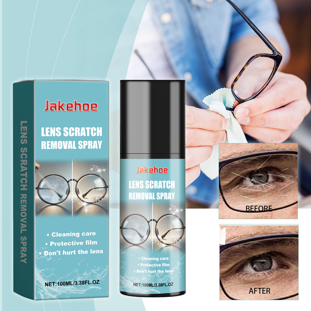 [Khuyến nghị của cửa hàng] Xịt làm sạch ống kính JAKEHOE Chống sương mù Clear Vision Cleaning Lens Care Xịt cầm tay 11.12