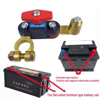 Công tắc ngắt kết nối pin DARON, Bộ ngắt mạch tự động xoay hai mặt, Bộ bảo vệ rò rỉ Công tắc tắt nguồn chống nguồn hạng nặng Cực âm