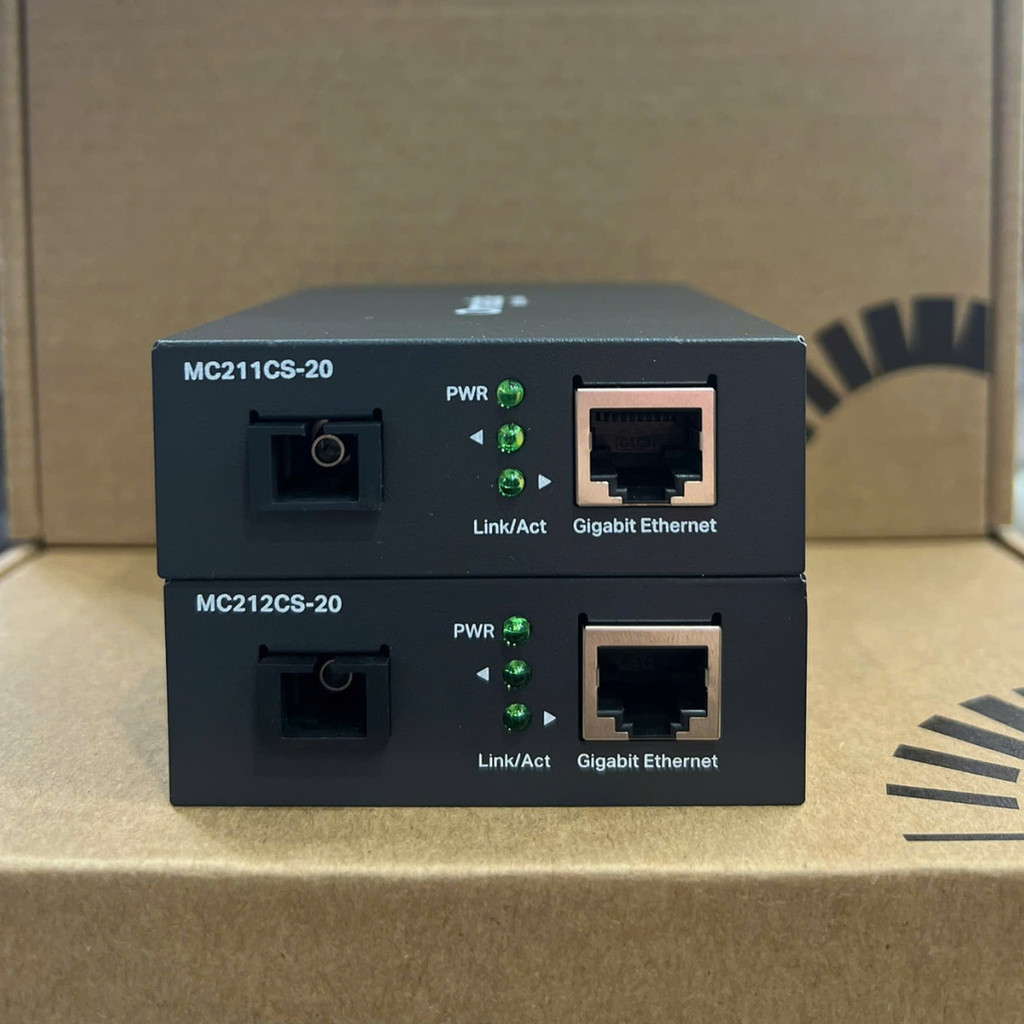 Bộ Chuyển Đổi Quang TP-LINK MC211CS-2 & MC212CS-2 Thay thế TL-FC311A-20 & TL-FC311B-20