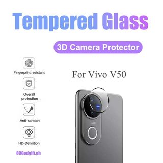 Phim kính cường lực 2 TRONG 1 Vivo V50 Phim cong cho Vivo V50 V60 V40 V30 Pro V50e V40e V30e Phim 3D Bảo vệ ống kính & Bảo vệ màn hình Dễ dàng cài đặt một cú nhấp chuột