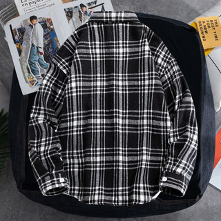Áo sơ mi nam oversize 8XL-9XL kẻ sọc phong cách Nhật bản