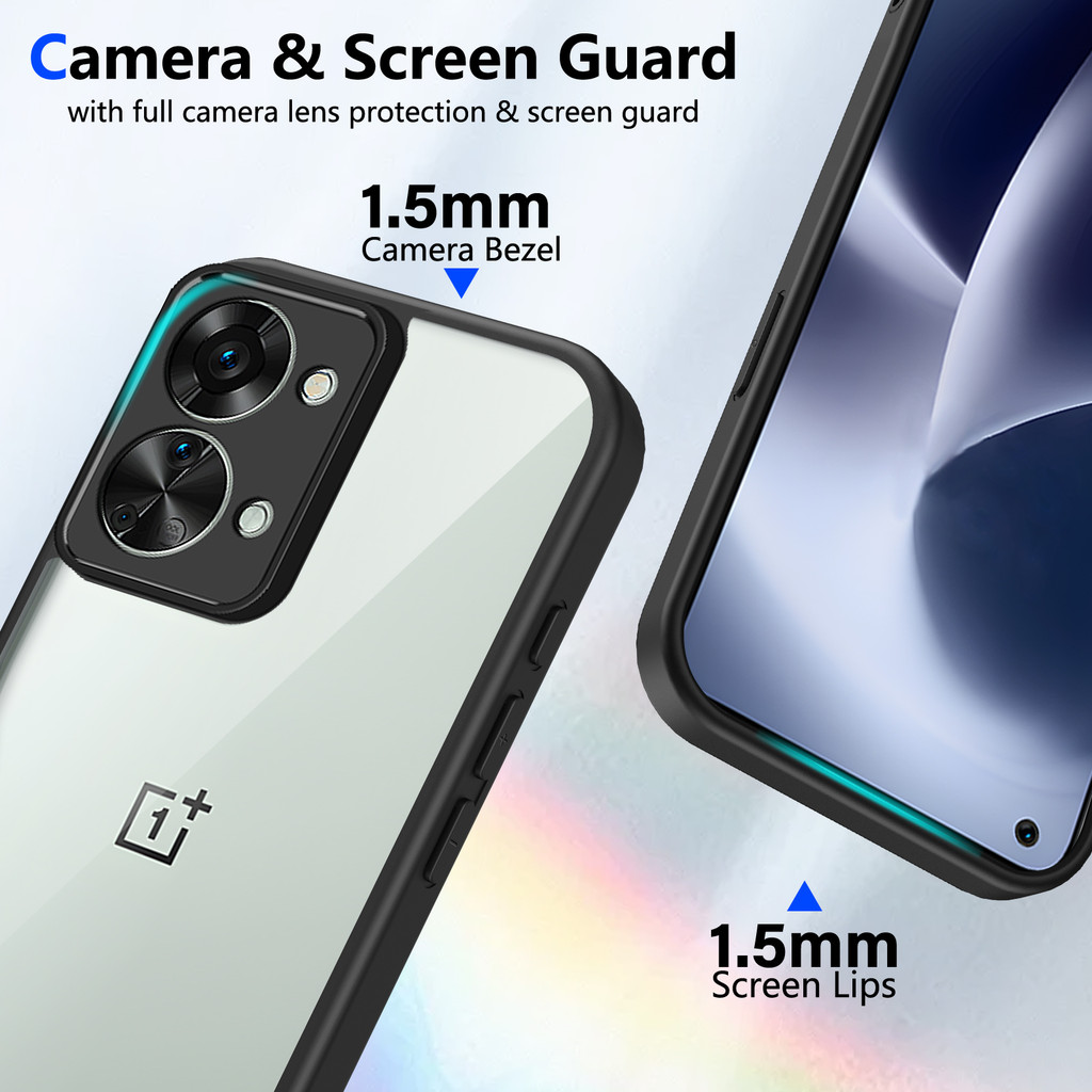 Ốp lưng OnePlus Nord 2T 5G Vỏ 6.43 inch Model CPH2399, CPH2401 Vỏ trong suốt mờ thời trang cho OnePlus Nord 2T 5G Vỏ điện thoại