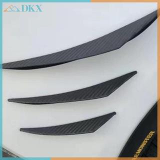 DKX 6 Chiếc Điều Chỉnh Ô Tô Canards Valence Chin Trang Trí Ô Tô Đa Năng Cản Trước Máy Khuếch Tán Môi Bộ Chia Vây Thân Cánh Xẻ Tà.