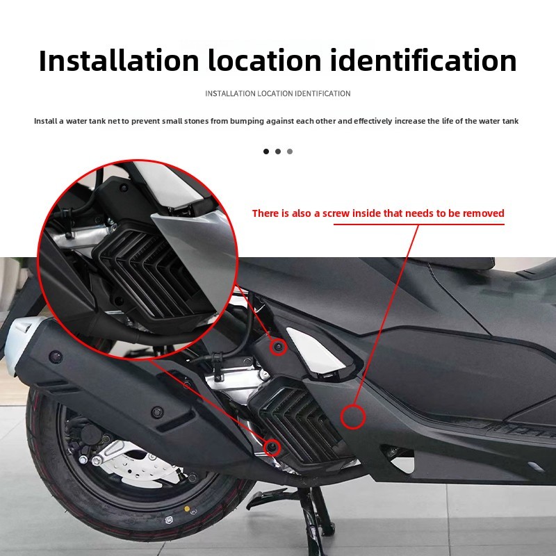 CHO HONDA PCX160 2021-2025 Lưới bảo vệ tản nhiệt Lưới chống bụi