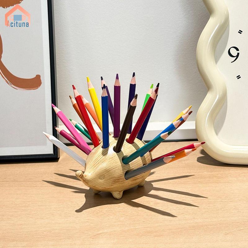 Giá đỡ bút chì nhím Phụ kiện trang trí sáng tạo Phụ kiện bàn làm việc có lỗ cho văn phòng Máy tính để bàn Trường học Lớp học tại nhà