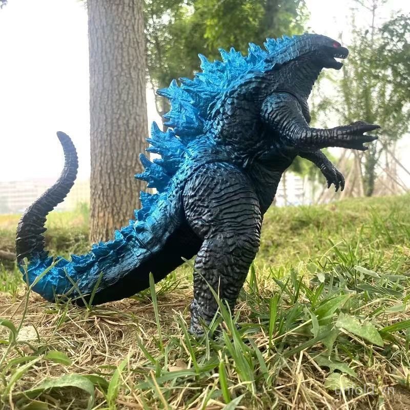 [Đồ chơi] Bán buôn Lớn Runaway Godzilla King of Temptation Monsters Joint Di chuyển được Búp bê Vinyl Đồ chơi mô hình VLKQ