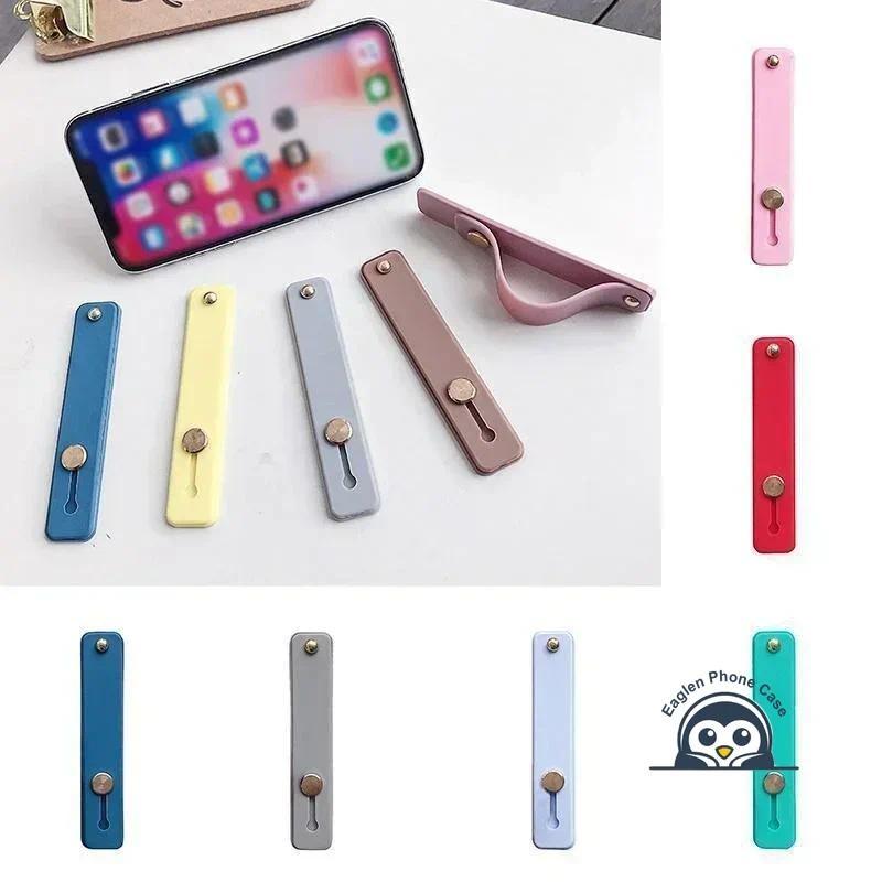 Dễ Thương Đa Năng Điện Thoại Tay Giá Đỡ Điện Thoại Silicon Giá Đỡ Ngón Tay Vòng Đẩy Kéo Cầm Đứng Miếng Dán Di Động Giá Đỡ Điện Thoại