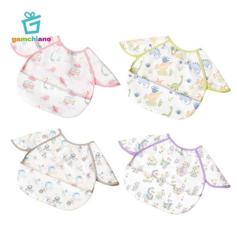 Yếm cho bé Thoải mái Ăn Smock Yếm cho bé ăn Tranh mẫu giáo