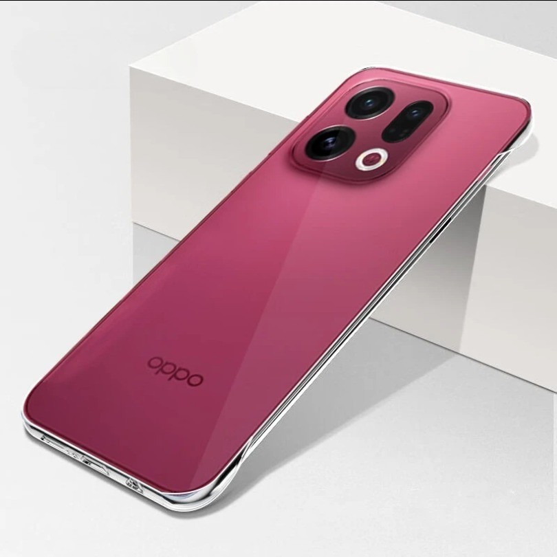 Ốp điện thoại PC cứng trong suốt mỏng không khung cho OPPO Find X9 Pro Ốp điện thoại Coque chống sốc cho OPPO Findx9 FindX9Pro