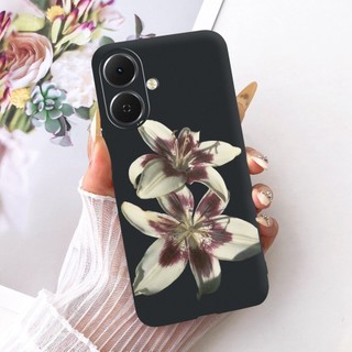 Vỏ Mới Cho Tecno Spark Go 2 Ốp Lưng KM4 LJ7 Hoa Phổ Biến Nơ Mềm Silicon Dành Cho Tecno Spark Go2 2s Pop 10 4G Ốp Lưng