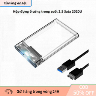 [vạn] Box Ổ Cứng 2.5” Trong Suốt USB 3.0 – SATA III, Cắm Là Nhận, Hỗ Trợ Ổ 2TB, Bảo Hành Đầy Đủ 12 Tháng