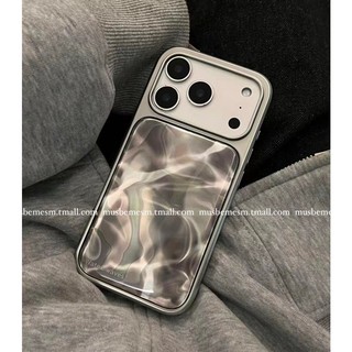 Vỏ điện thoại di động dạng sóng mạ điện tiên tiến Thích hợp cho iPhone17 Pro Max 16 15 14 13 Pro Max Bảo vệ Camera chống sốc Vỏ cứng chống rơi