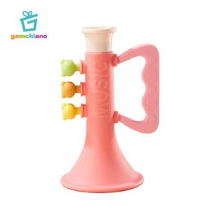 Thổi Trumpet Đồ Chơi Âm Nhạc Đồ Chơi Bé Trai Bé Gái Âm Thanh Trong Suốt Đảng Du Lịch Thổi Tiếng Ồn Máy Làm Trẻ Em Hoạt Hình Silicon Trumpet
