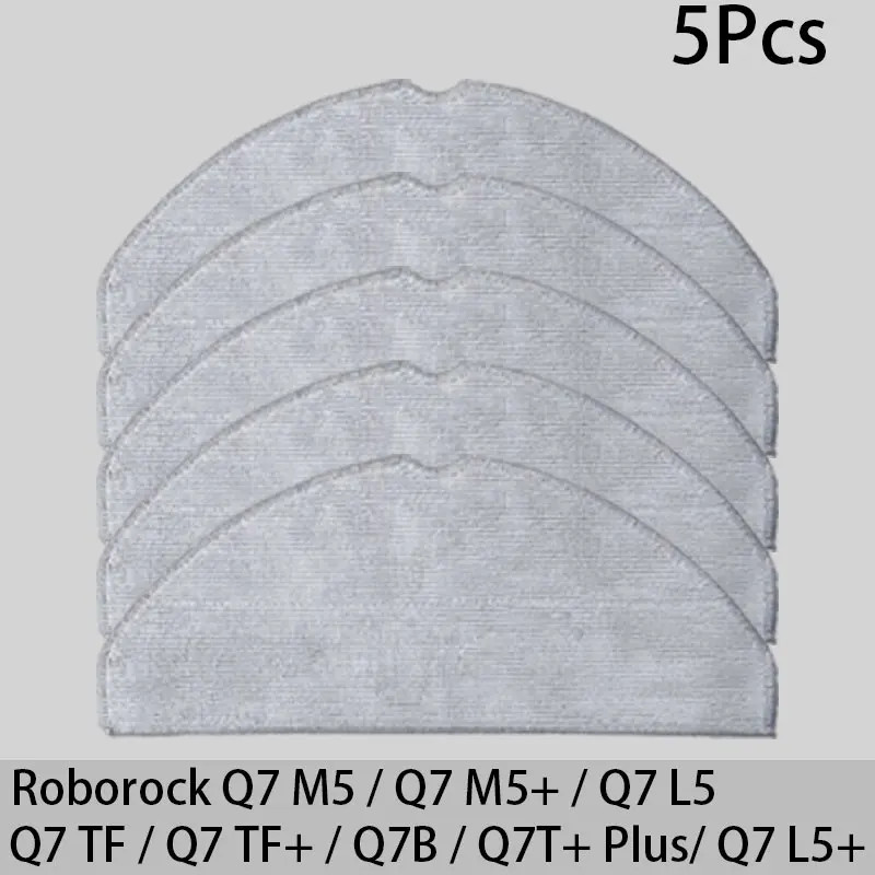 Roborock Q7 M5 / Q7 M5 + / Q7 L5 / Q7 L5 + / Q7 TF / Q7 TF + / Q7B / Q7T + Plus Phần Bàn Chải Chính Lọc Cây Lau Nhà Vải Túi Bụi