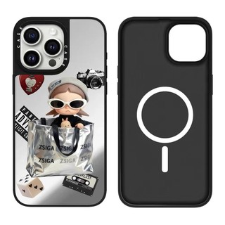 Ốp điện thoại cứng gương từ tính Cutie cho iPhone 17 Pro Max 17 Air 16 Plus 15 14 13 12 11 Vỏ chống sốc