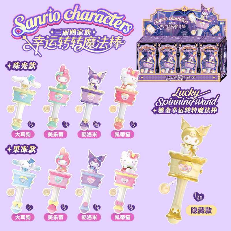 Sanrio Lucky Turn Magic Wan Đồ chơi giảm căng thẳng Hộp mù