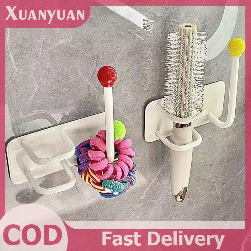 XUAN Tự Dính Treo Tường Móc Đa Năng Không Đục Lỗ Máy Sấy Tóc Giá Đỡ Tiết Kiệm Không Gian Móc Treo Tường Chống Thấm Nước VN